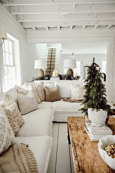 neutral christmas pillows